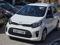 Used Kia Picanto 66 HP (48 kW) 2017 White Hatchback