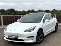 Used Tesla Model 3 Standard Range 239 kW (325 HP) 2020 White Sedan