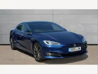Used Tesla Model S 386 kW (525 HP) 2019 Blue Hatchback