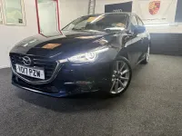 Used Mazda 3 Inclusive 2017 Blue Hatchback
