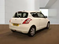 Used Suzuki Swift 94 HP (69 kW) 2016 White Hatchback