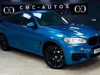 Used BMW X6 M Sport 258 HP (189 kW) 2018 Blue SUV