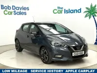 Begagnad Nissan Micra Acenta 92 HK (67 kW) 2021 Grå Halvkombi