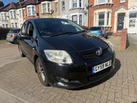 Used Toyota Auris 124 HP (91 kW) 2009 Black Hatchback