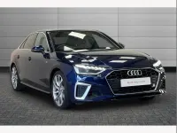 Used Audi A4 S-Line 150 HP (110 kW) 2023 Blue Sedan