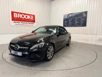 Used Mercedes C200 181 HP (133 kW) 2017 Black Cabriolet