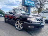 Used Saab 9-3 Cabriolet Vector 2005 Black Cabriolet