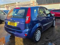 Used Ford Fiesta Style 2007 Blue Hatchback