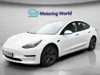 Used Tesla Model 3 Long Range AWD 366 kW (498 HP) 2021 White Sedan