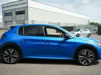 Used Peugeot e-208 Premium 100 kW (136 HP) 2021 Blue Hatchback