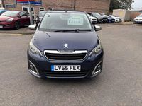 Used Peugeot 108 Allure 82 HP (60 kW) 2015 Blue Hatchback