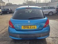 Used Peugeot 207 Sportium 68 HP (50 kW) 2011 Blue Hatchback