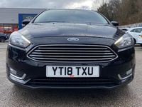 Used Ford Focus Titanium 125 HP (91 kW) 2017 Black Estate