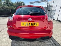Usado Nissan Juke Visia 94 CV (69 kW) 2014 Rojo SUV