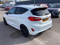 Used Ford Fiesta ST-Line 100 HP (73 kW) 2018 White Hatchback