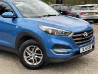 Used Hyundai Tucson 177 HP (130 kW) 2016 Blue SUV