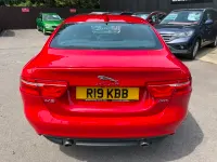 Used Jaguar XE Ingenium 200 HP (147 kW) 2019 Red Sedan