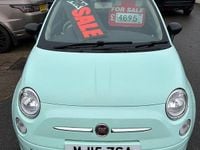 Używany Fiat 500 Pop 69 KM (50 kW) 2015 Zielony Hatchback