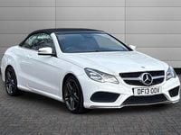 Used Mercedes E220 AMG 170 HP (125 kW) 2013 Polar white Cabriolet