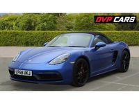 Used Porsche Boxster 2018 Blue Cabriolet