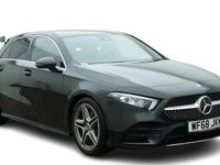 Used Mercedes A250 AMG line 224 HP (164 kW) 2018 Black Hatchback