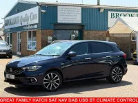 Used Fiat Tipo Lounge 95 HP (69 kW) 2017 Blue Hatchback
