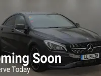 Used Mercedes CLA200 AMG line 156 HP (114 kW) 2019 Black Coupe