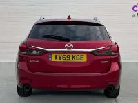 Begagnad Mazda 6 Inclusive 165 HK (121 kW) 2019 Röd Kombi
