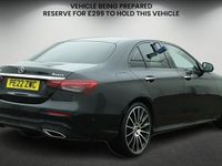 Used Mercedes E300 AMG line 265 HP (194 kW) 2022 Obsidian black Sedan