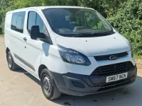 Used Ford Transit Custom 105 HP (77 kW) 2018 White Van