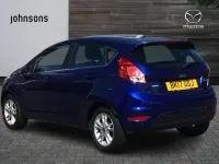 Used Ford Fiesta Zetec 99 HP (72 kW) 2017 Blue Hatchback