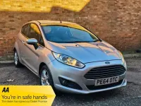 Used Ford Fiesta Zetec 2014 Silver Hatchback