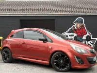 Used Vauxhall Corsa Edition 84 HP (61 kW) 2013 Orange Hatchback