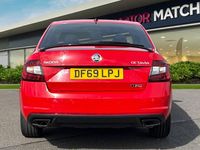 Used Skoda Octavia vRS 245 HP (180 kW) 2019 Red Hatchback