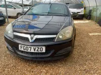Used Vauxhall Astra Cabriolet 2007 Black Cabriolet
