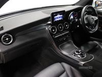 Used Mercedes GLC220 AMG line 170 HP (125 kW) 2017 White Coupe