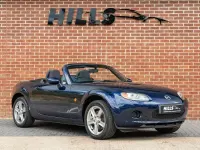 Used Mazda MX5 126 HP (92 kW) 2007 Blue Cabriolet