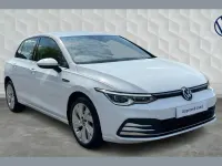Used VW Golf VIII Style 128 HP (94 kW) 2020 White Hatchback