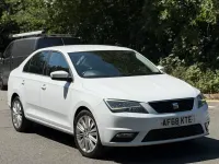 Used Seat Toledo XCELLENCE 110 HP (80 kW) 2018 White Hatchback