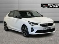 Used Vauxhall Corsa SRi 100 HP (73 kW) 2021 White Hatchback