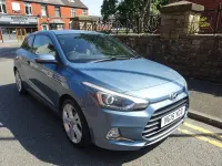 Used Hyundai i20 Sport 84 HP (61 kW) 2015 Blue Coupe