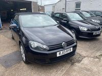 Used VW Golf Cabriolet SE 140 HP (102 kW) 2013 Black Cabriolet