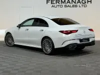 Used Mercedes CLA220 AMG Line Premium 190 HP (139 kW) 2024 White Sedan