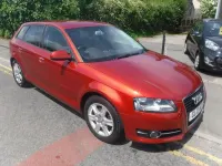 Used Audi A3 Sportback Design 160 HP (117 kW) 2012 Red Hatchback
