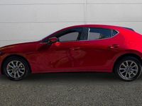 Begagnad Mazda 3 162 HK (119 kW) 2021 Röd Halvkombi