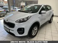 Used Kia Sportage 130 HP (95 kW) 2018 White SUV