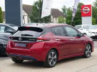 Used Nissan Leaf Tekna 110 kW (150 HP) 2019 Red Hatchback