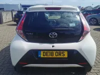 Used Toyota Aygo X-play 69 HP (50 kW) 2018 White Hatchback