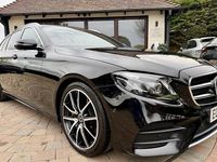 Used Mercedes E220 AMG line 191 HP (140 kW) 2020 Black Estate