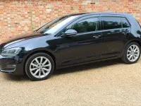 Used VW Golf VII Highline 2014 Black Hatchback